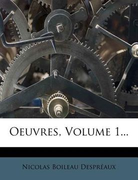 portada Oeuvres, Volume 1... (in French)