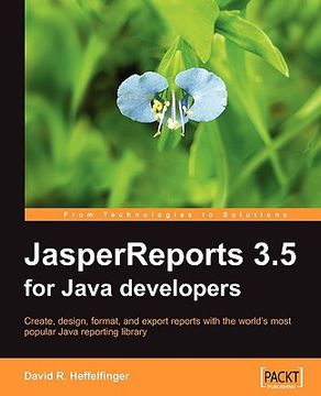 portada jasperreports 3.5 for java developers (en Inglés)