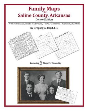 portada Family Maps of Saline County, Arkansas (en Inglés)