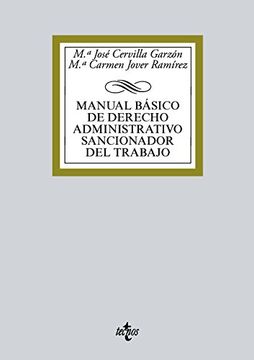 portada Manual básico de derecho administrativo sancionador del trabajo (Derecho - Biblioteca Universitaria De Editorial Tecnos)