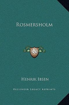 portada rosmersholm (in English)