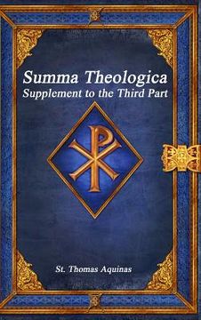 portada Summa Theologica: Supplement to the Third Part (in English)
