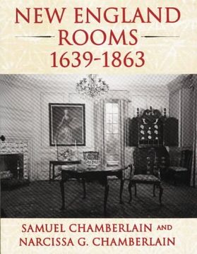 portada New England Rooms 1639-1863 (en Inglés)