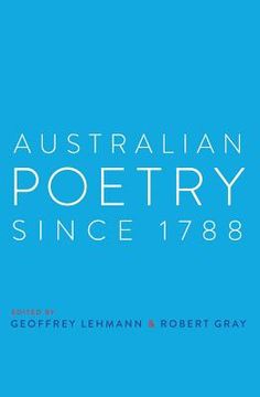 portada Australian Poetry Since 1788 (en Inglés)