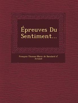 portada Epreuves Du Sentiment... (en Francés)
