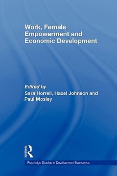 portada work, female empowerment and economic development (en Inglés)