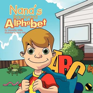 portada nana's backyard alphabet (en Inglés)