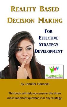 portada Reality Based Decision Making for Effective Strategy Development (en Inglés)