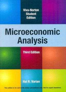 portada Microeconomic Analysis, 3rd edn