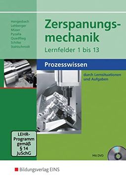 portada Zerspanungsmechanik Lernfelder 1 bis 13. Prozesswissen Aufgabenband (en Alemán)