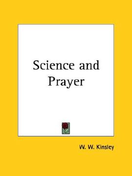 portada science and prayer (en Inglés)