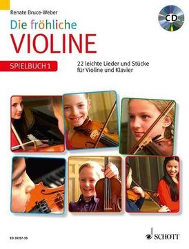 portada Die Fröhliche Violine Spielbuch 1 mit cd