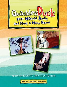 portada quackless duck gets washed away (en Inglés)