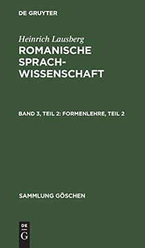 portada Formenlehre, Teil 2 (Sammlung gã Â¶Schen, 1200/1200A) (German Edition) [Hardcover ] (en Alemán)