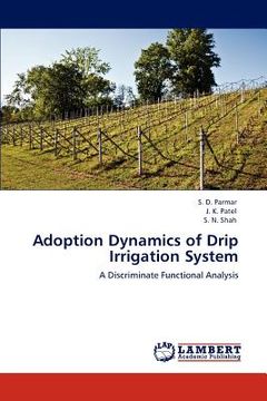portada adoption dynamics of drip irrigation system (en Inglés)