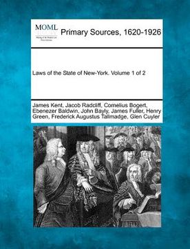 portada laws of the state of new-york. volume 1 of 2 (en Inglés)