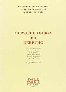 portada Curso Teoria del Derecho (Manuales (Marcial Pons)) (in Spanish)