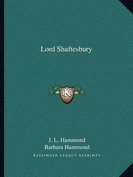 portada lord shaftesbury (in English)