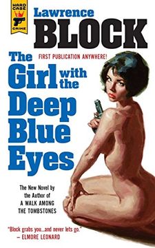 portada The Girl With the Deep Blue Eyes (Hard Case Crime) (in English)