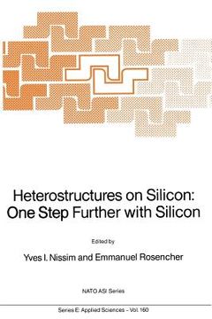 portada Heterostructures on Silicon: One Step Further with Silicon (in English)