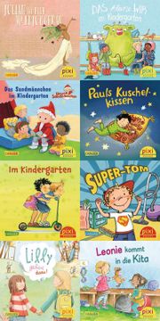 portada Pixi-8Er-Set 286: Pixis Bunter Kindergarten (8X1 Exemplar) (en Alemán)