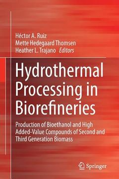 portada Hydrothermal Processing in Biorefineries: Production of Bioethanol and High Added-Value Compounds of Second and Third Generation Biomass (en Inglés)