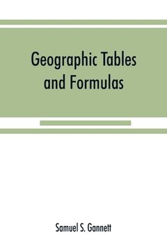 portada Geographic tables and formulas (en Inglés)