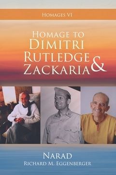 portada Homage to Dimitri, Rutledge & Zackaria (en Inglés)