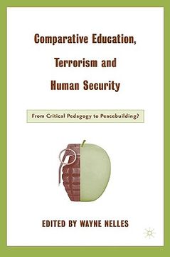 portada comparative education, terrorism and human security: from critical pedagogy to peacebuilding? (en Inglés)