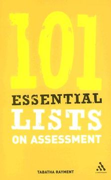 portada 101 essential lists on assessment (en Inglés)
