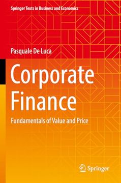 portada Corporate Finance: Fundamentals of Value and Price (en Inglés)