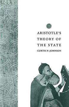 portada Aristotle's Theory of the State (en Inglés)