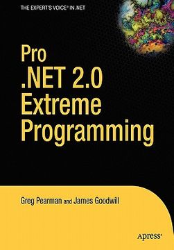 portada pro .net 2.0 extreme programming (en Inglés)