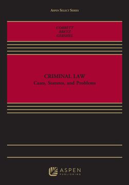 portada Criminal Law: Cases, Texts and Problems (en Inglés)