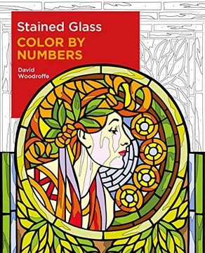 portada Stained Glass Color by Numbers (Sirius Color by Numbers Collection, 19) 