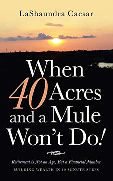portada When 40 Acres and a Mule Won'T Do! Retirement is not an Age, but a Financial Number (en Inglés)