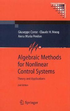 portada algebraic methods for nonlinear control systems (en Inglés)