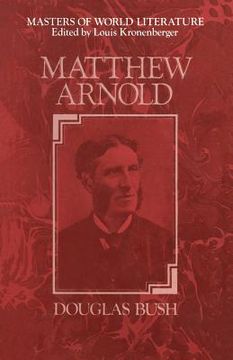 portada Matthew Arnold: A Survey of His Poetry and Prose (en Inglés)