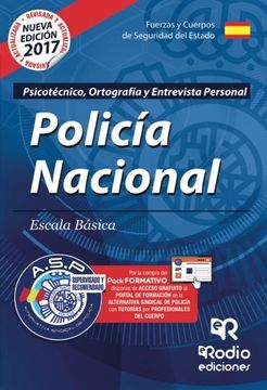 portada PsicotÃ©cnico, OrtografÃ­a y Entrevista Personal. PolicÃ­a Nacional.