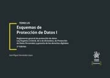 portada Esquemas de Protección de Datos i Tomo liv 2ª Edición 2022