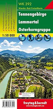 portada Tennengebirge - Lammertal - Osterhorngruppe. Wanderkarte. 1: 50 000.
