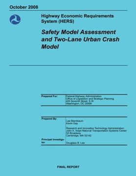 portada Highway Economic Requirements System (HERS) Safety Model Assessment and Two-Lane Urban Crash Model