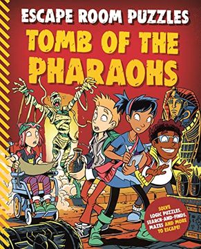 portada Escape Room Puzzles: Tomb of the Pharaohs (in English)