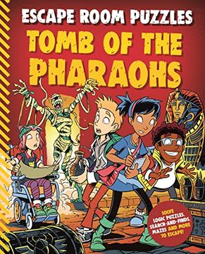 portada Escape Room Puzzles: Tomb of the Pharaohs (en Inglés)