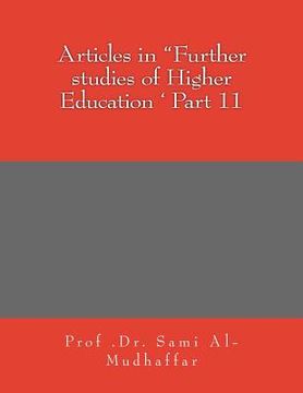 portada Articles in "Further studies of Higher Education ' Part 11: Articles in (en Inglés)