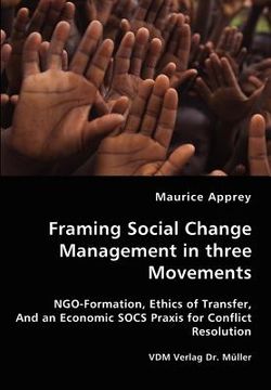 portada framing social change management in three movements (en Inglés)