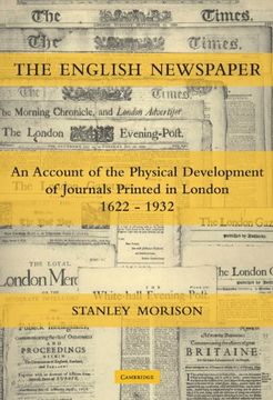 portada The English Newspaper, 1622-1932 Paperback (en Inglés)