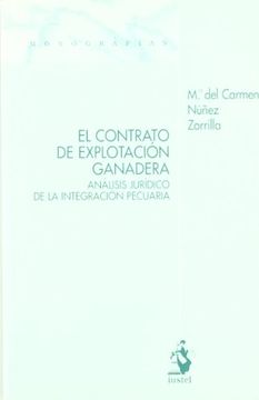 portada Contrato de Explotacion Ganadera