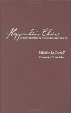 portada Hipparchia's Choice: An Essay Concerning Women, Philosophy, Etc. (en Inglés)