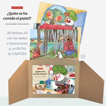 portada Quien se ha Comido el Pastel Kamishibai a3 Butai (in Spanish)